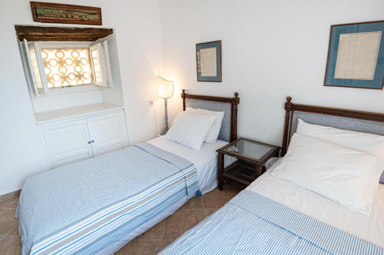 Traditional House Under The Clock Tower With Sweet View Poros Town ภายนอก รูปภาพ